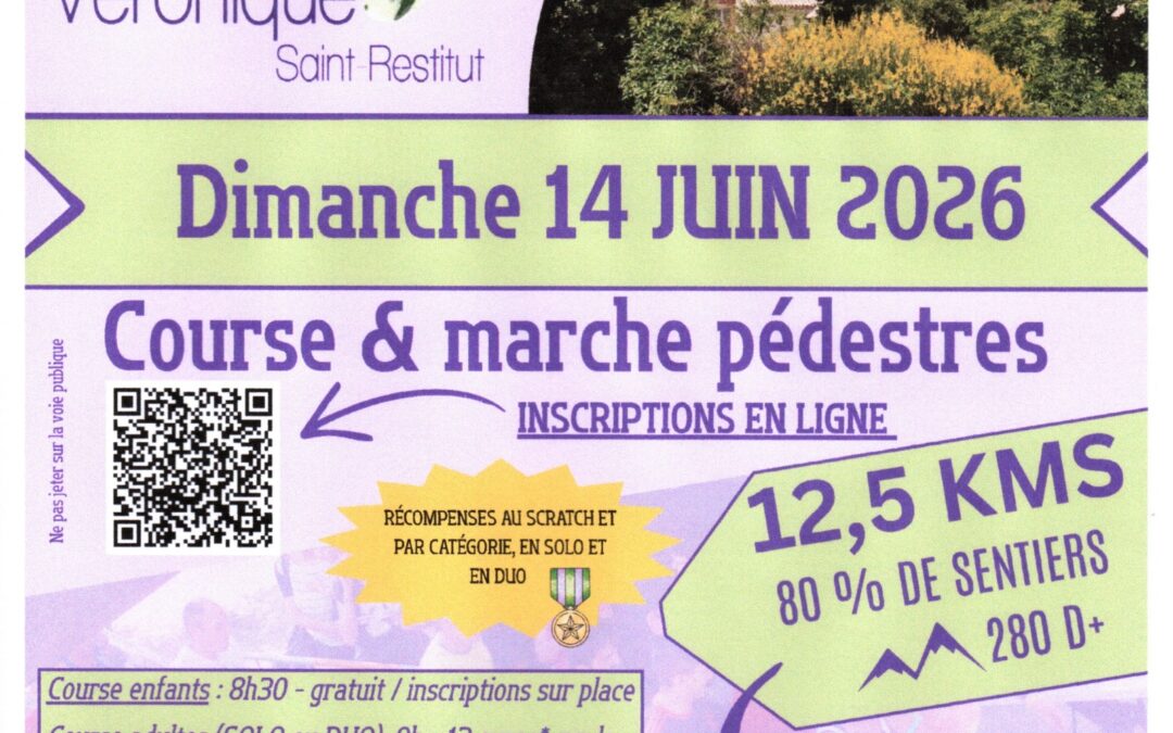 Préparez-vous ! La VÉRONIQUE approche !