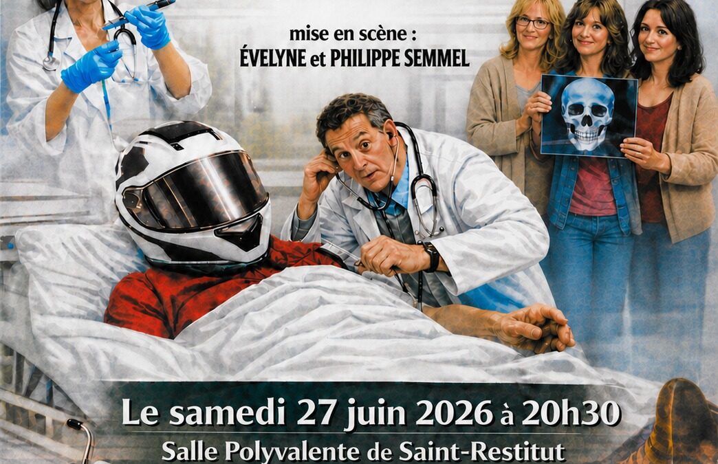Prochainement: L’Atelier Théâtral du Foyer Rural présente “Diagnostic Réservé” de Jean-Pierre Martinez